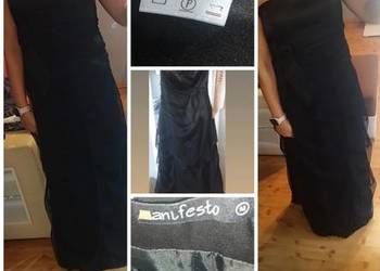 Sukienka studniówka czarna tiul