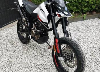 SuperMoto Malaguti XSM 125cc 12.2024r. 271km! FULL LED ABS Wtrysk 4T