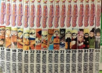 Naruto - nr 12, 18 do 32 i 65 na sztuki (lub całość) proszę czytać opis!