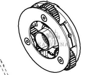 Massey Ferguson 7718S 7718 S 1804A DYNA 6 Nośnik Mnożnik CZĘŚCI 4361756M6