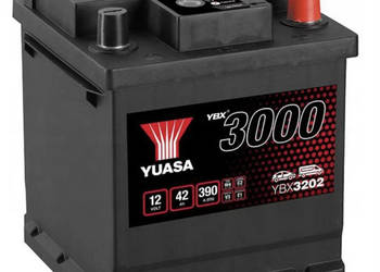 Akumulator 42Ah Yuasa 12V 390A DARMOWA DOSTAWA  CHOPINA 1
