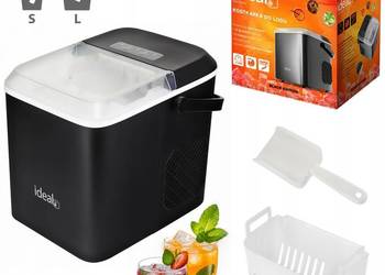 Kostkarka do lodu domowa maszyna do kostek kuszony lód 12 kg 100W IDEAL
