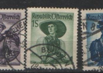 Zn. Austria Mi 900, 12, 20 kas 1948