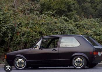 Felgi alufelgi ściągnięte z Golfa 1 Turbo S