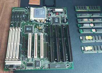 Płyta główna A-Trend ATC - 1425B z procesorem i pamięciami