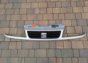Atrapa Grill Kratka Seat Alhambra MK1 I 7M0853651DN LB7Z Srebrna