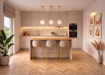 Domy na przedmieściach Wrocławia, gotowe! Projekt wnętrza w cenie.