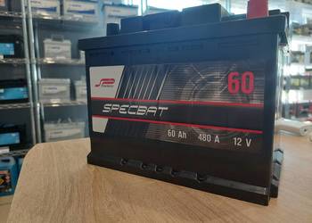 Akumulator 60Ah 480A SPECBAT EN PRAWY LEWY  PLUS