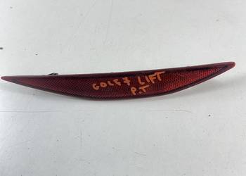 VW GOLF 7 LIFT 2016-2019 ODBLASK ZDERZAKA PRAWY TYŁ 5G0945106C