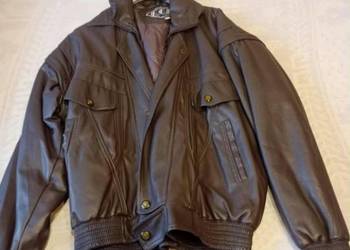 Kurtka skórzana męska