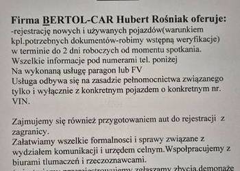 REJESTRACJA POJAZDÓW bełchatów I POWIAT.Nowych, Używ., akcyza.WSZYTKIE SPR.