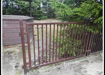 Metalowe ogrodzenie - płot wraz z furtką 14,5 m