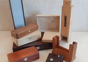 Drewniana skrzynka, pudełko, szkatułka, kasetka opakowanie