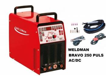 tig ac dc puls hf Spawarka inwertorowa Brav 250