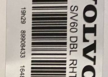 Reflektor Lampa przód VOLVO naklejka oznaczenie