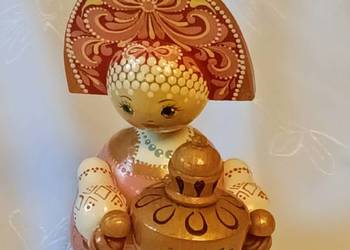 lalka drewniana made in ZSRR