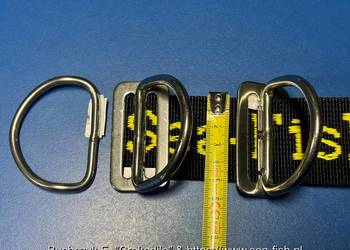 D-ring / B-ring 45 i 90 stopni do nurkowania (po 1 szt.)