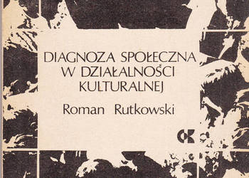 (02698)  DIAGNOZA SPOŁECZNA W DZIAŁALNOŚCI KULTURALNEJ – ROM