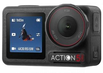 DJI Osmo Action 5 Pro kamera sportowa 4K 120fps DJI Mic Mini 3 baterie etui