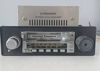 radio vintage pioneer gm-40 + wzmacniacz pioneer kex-20