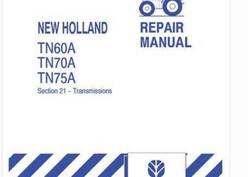 New Holland TN60A TN70A TN75A instrukcja naprawy serwisowa PL