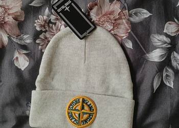 Czapka zimowa Stone Island - bardzo ciepła i lekka, rozmiar UNI promocja
