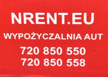 Wypożyczalnia aut zaprasza