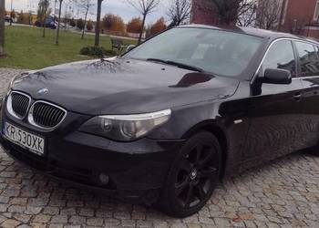 bmw 5 3.0d xdrive ,skóra,okazja