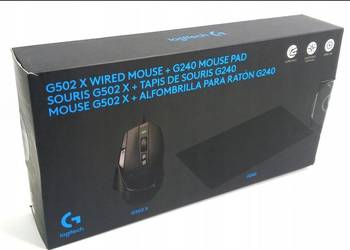 Myszka Logitech G502X + podkładka pod mysz