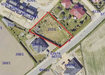 Działka budowlana w Bieruniu ul. Kościelna 1079m2 MPZP