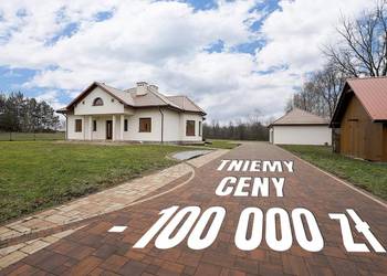 Dom parterowy|127m²|dz.46a|taras46 m²|2garaże|rekuperacja|klimatyzacja
