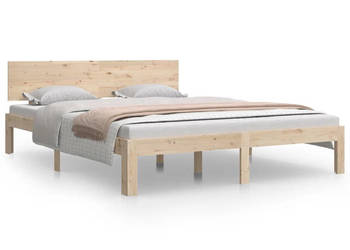 Rama łóżka lite drewno 150x200 cm WM-810500
