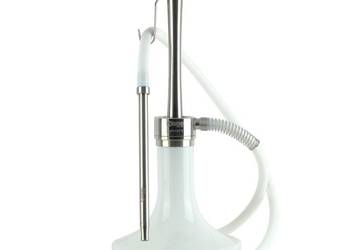 Oduman Infinity Silver Hookah Fajka Wodna Shisha Szisza | White Glass