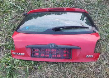 Peugeot 206 Tylna klapa bagaznika