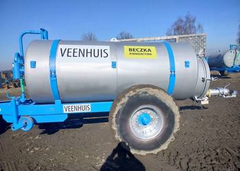 Beczka asenizacyjna beczkowoz 4500 litra ocynk