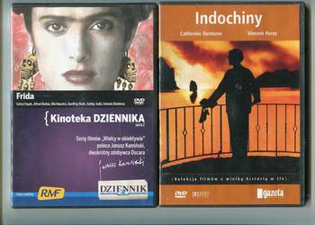 Frida , Indochiny 2 filmy DVD