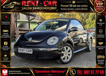 Volkswagen New Beetle 1.9TDi*Cabrio*105PS*OPŁACONY*Bezwypadkowy*Klimatyzac…