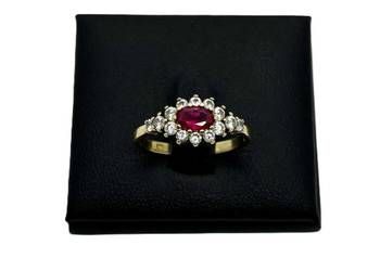 Złoty Pierścionek pr. 333 2,18g R16