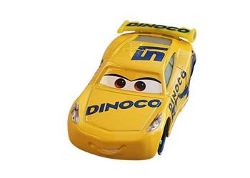 Zabawka model samochodu Dinoco Cruz Ramirez cars Zygzak McQueen Auta