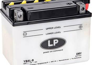 Akumulator motocyklowy 12V 4Ah 50A Landport YB4L-B