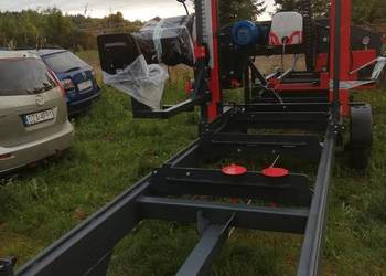 Trak tasmowy mobilny silnik 7.5kw z wyświetlaczem na falowniku