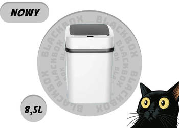 [NOWY] Kosz na Śmieci z Automatycznym Otwieraniem klapy [8,5 L]