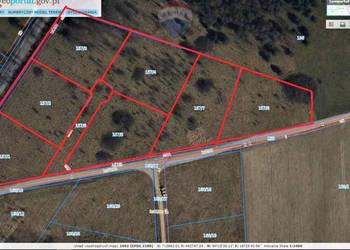 Duże Uzbrojone działki pod budowę za Kolbudami