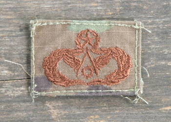 Naszywka USAF Master civil engineer badge