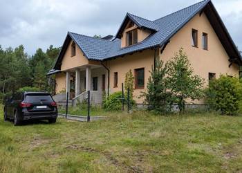 DOM 260 M² na 6,2 HA PRYWATNEJ ZALESIONEJ  PRZESTRZENI - TUSZKOWY