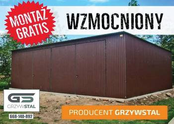 GARAŻ BLASZANY | Garaże Blaszane | Magazyn Rolniczy |Wiata - GRZYWSTAL