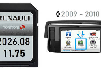 Mapa Renault 1175 Carminat TomTom 2026 Naprawa zegarka email