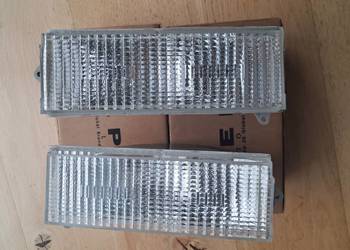 Przednie białe kierunkowskazy JEEP Cherokee XJ 84-96 przedlift - zestaw L+P
