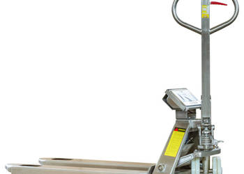 SS2500W WÓZEK PALETOWY ZE STALI NIERDZEWNEJ Z WAGĄ VIBER-SYSTEM UDŹWIG 2,5T