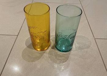 Szklanki Kolekcjonerskie Coca Cola - 2 szt Sygnowane